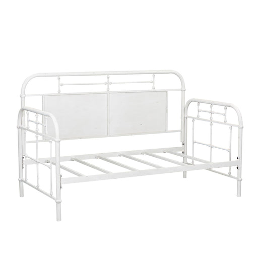 Vintage Series Twin Metal Bed in Antique White - Furniture House (VA)