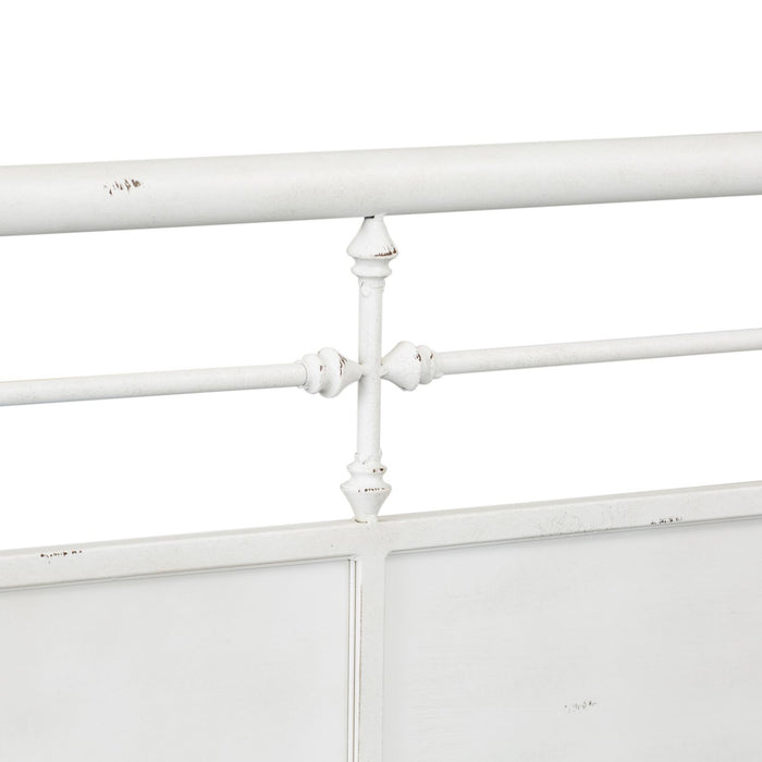 Vintage Series Twin Metal Bed in Antique White - Furniture House (VA)