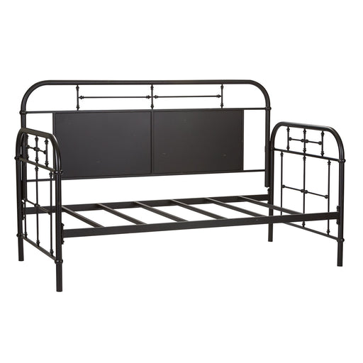 Vintage Series Twin Metal Bed in Black - Furniture House (VA)