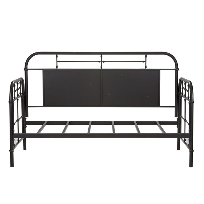 Vintage Series Twin Metal Bed in Black - Furniture House (VA)