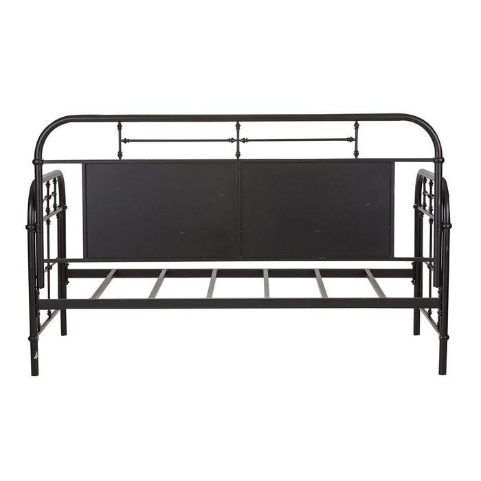 Vintage Series Twin Metal Bed in Black - Furniture House (VA)