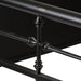 Vintage Series Twin Metal Bed in Black - Furniture House (VA)