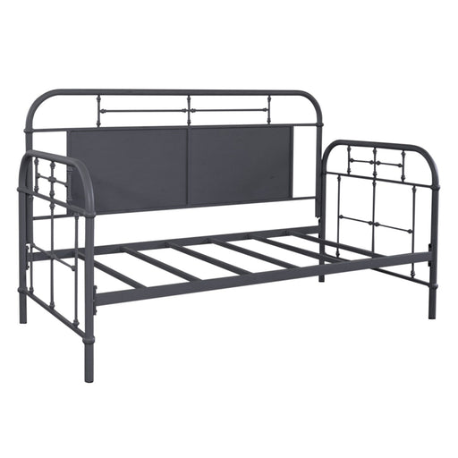 Vintage Series Twin Metal Bed in Navy - Furniture House (VA)