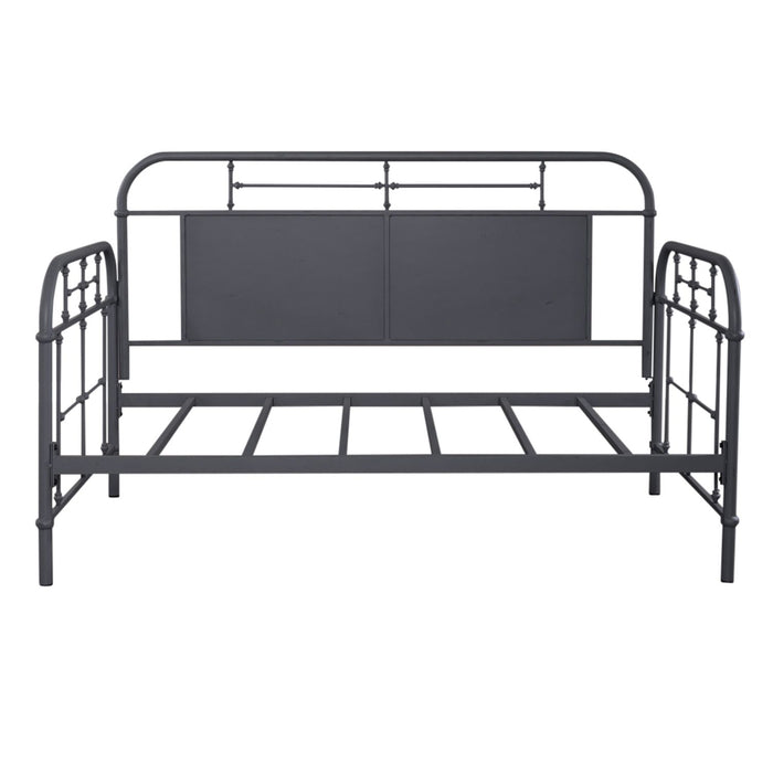 Vintage Series Twin Metal Bed in Navy - Furniture House (VA)