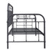 Vintage Series Twin Metal Bed in Navy - Furniture House (VA)