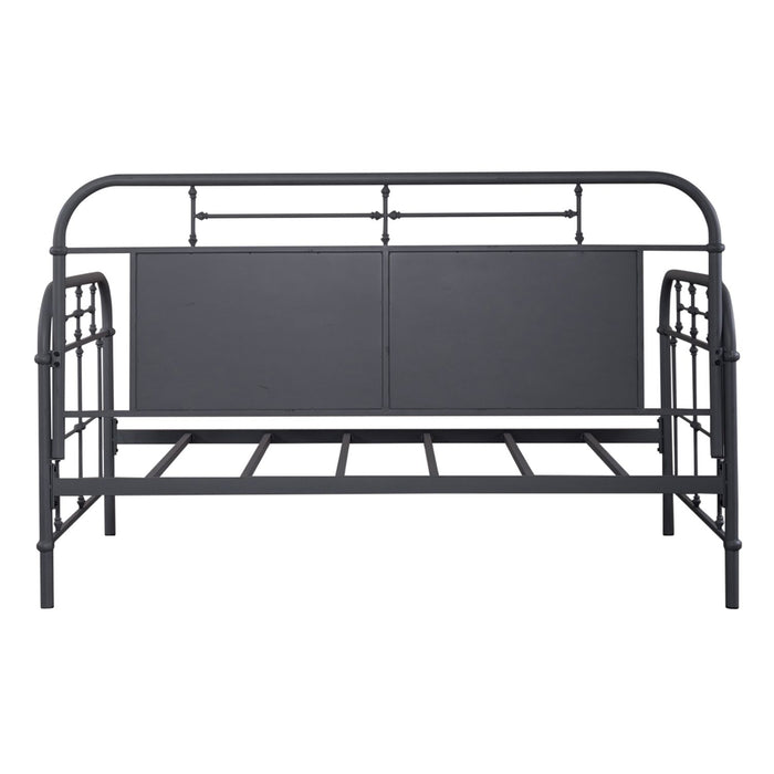 Vintage Series Twin Metal Bed in Navy - Furniture House (VA)