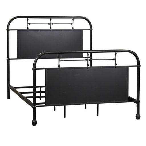 Vintage Series Full Metal Bed in Black - Furniture House (VA)