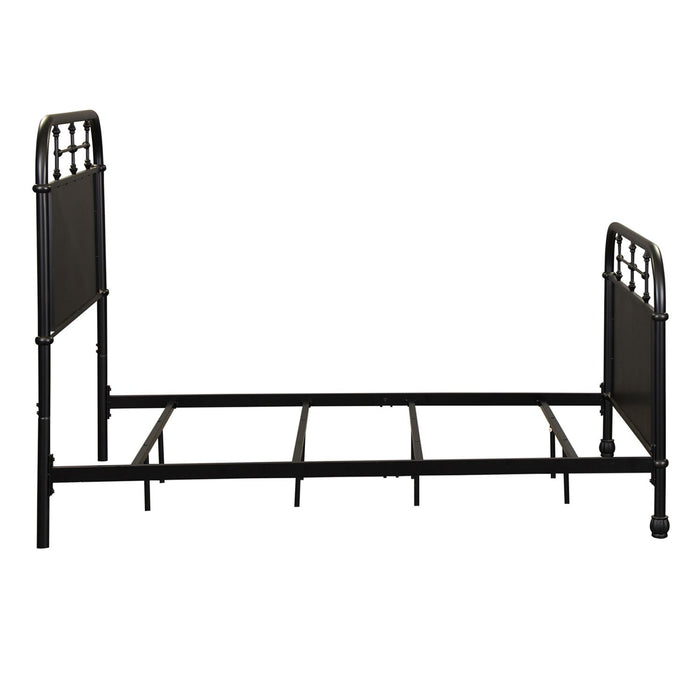 Vintage Series Metal Bed in Black image