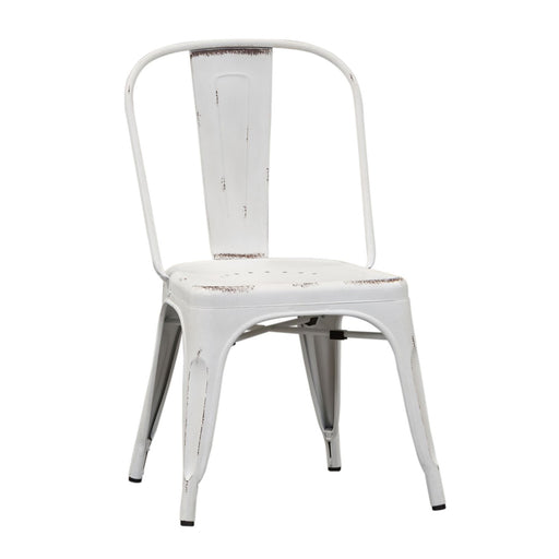 Vintage Series Bow Back Side Chair in Antique White (Set of 2) - Furniture House (VA)