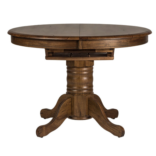 Carolina Crossing Pedestal Table - Furniture House (VA)