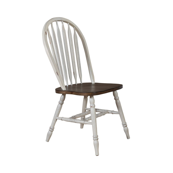 Carolina Crossing 3 Piece Pedestal Table Set - Furniture House (VA)