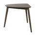 Space Saver Triangle Table in Satin Walnut - Furniture House (VA)