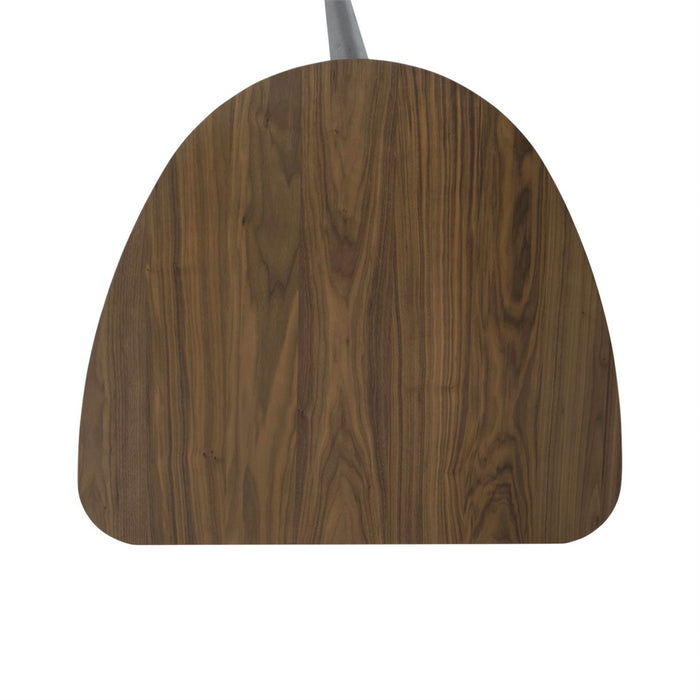 Space Saver Triangle Table in Satin Walnut - Furniture House (VA)