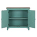 Kensington 2 Door Accent Cabinet in Turquoise - Furniture House (VA)