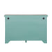 Kensington 3 Door Accent Cabinet in Turquoise - Furniture House (VA)