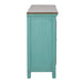 Kensington 4 Door Accent Cabinet in Turquoise - Furniture House (VA)