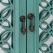 Kensington 4 Door Accent Cabinet in Turquoise - Furniture House (VA)