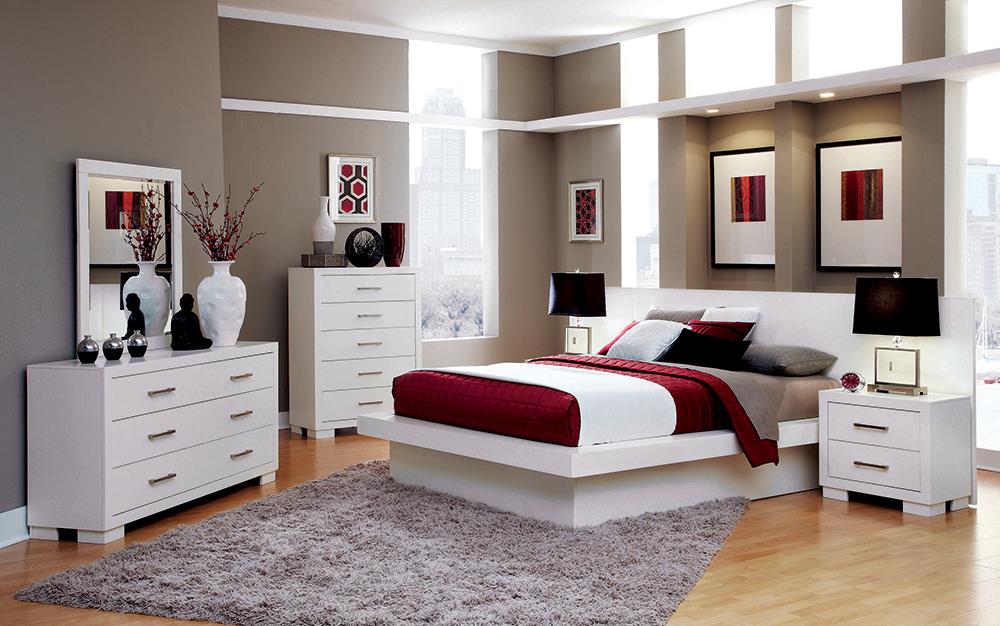 Jessica Minimalistic Platform Bedroom Set - Furniture House (VA)