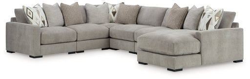 Aslan Court Sectional with Chaise - Furniture House (VA)