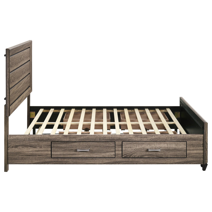 Kauffman Panel Platform Storage Bed