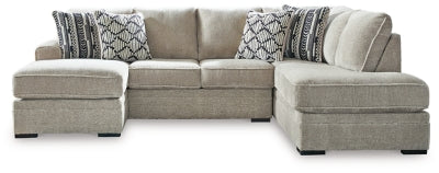 Calnita Sectional with Chaise - Furniture House (VA)