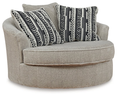 Calnita Oversized Swivel Accent Chair - Furniture House (VA)