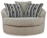 Calnita Oversized Swivel Accent Chair - Furniture House (VA)