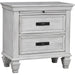 Franco 2-drawer Nightstand Antique White - Furniture House (VA)
