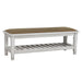 Franco Bench Brown and Antique White - Furniture House (VA)
