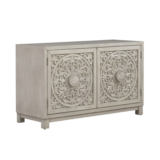 Sundance 2 Door Accent Cabinet in Antique Linen - Furniture House (VA)