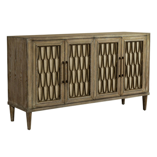 Devonshire 4 Door Accent Cabinet in Driftwood - Furniture House (VA)