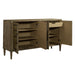 Devonshire 4 Door Accent Cabinet in Driftwood - Furniture House (VA)