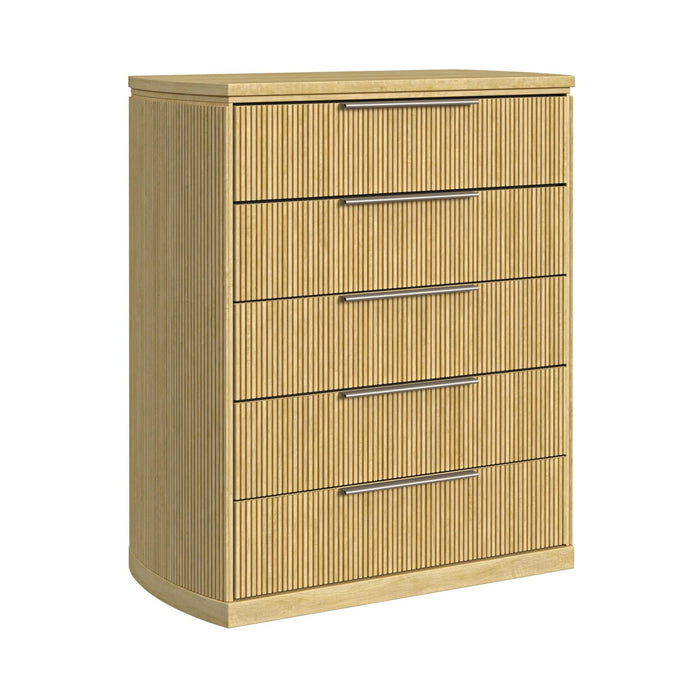 Sylvie UPH Bedroom Set with White Fabric