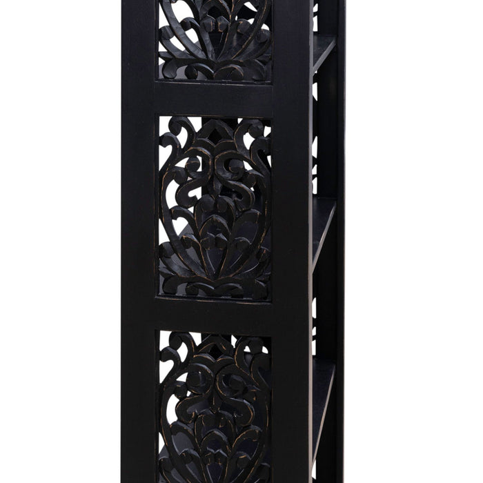 Liberty Furniture Trellis Lane Accent Bookcase in Black EST SHIP TIME APPX 4 WEEKS