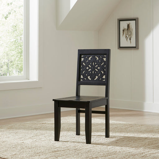 Trellis Lane Accent Chair in Black EST SHIP TIME APPX 4 WEEKS image