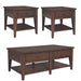Lake House 3 Piece Set (1-Cocktail 2-End Tables) - Furniture House (VA)
