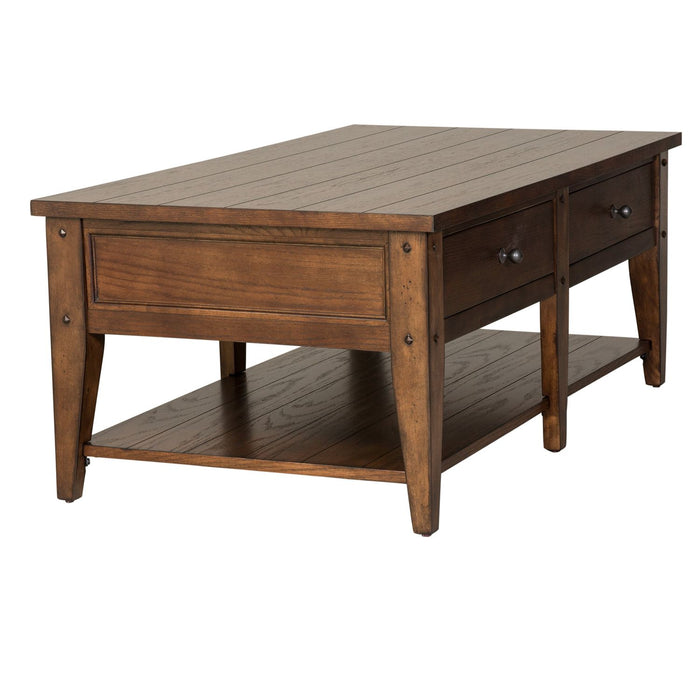 Lake House 3 Piece Set (1-Cocktail 2-End Tables) - Furniture House (VA)