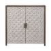 Chatfield Accent Console in Antique White with Tobacco Top EST SHIP TIME APPX 4 WEEKS - Furniture House (VA)