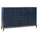 Braxton Accent Cabinet in Azure Blue EST SHIP TIME APPX 4 WEEKS - Furniture House (VA)