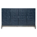 Braxton Accent Cabinet in Azure Blue EST SHIP TIME APPX 4 WEEKS - Furniture House (VA)