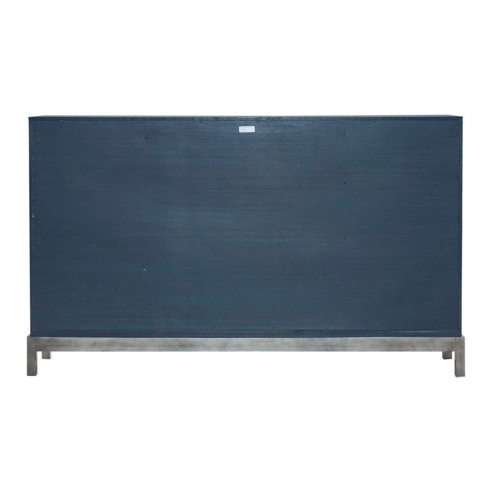Braxton Accent Cabinet in Azure Blue EST SHIP TIME APPX 4 WEEKS - Furniture House (VA)