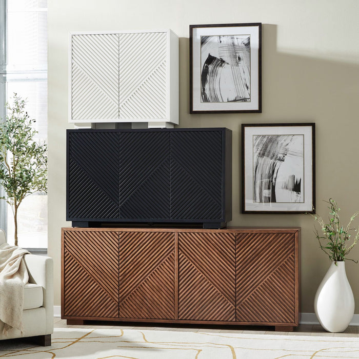 Easton 82 Inch TV Console in Coffee Bean - Furniture House (VA)
