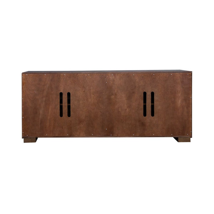 Liberty Furniture Easton 82 Inch TV Console in Coffee Bean