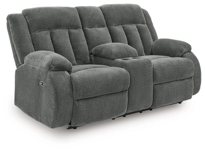 Observation Power Reclining Loveseat with Console - Furniture House (VA)