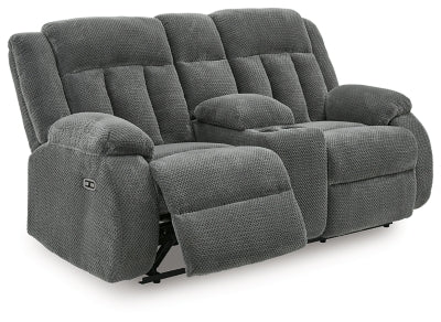 Observation Power Reclining Loveseat with Console - Furniture House (VA)