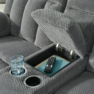Observation Power Reclining Loveseat with Console - Furniture House (VA)