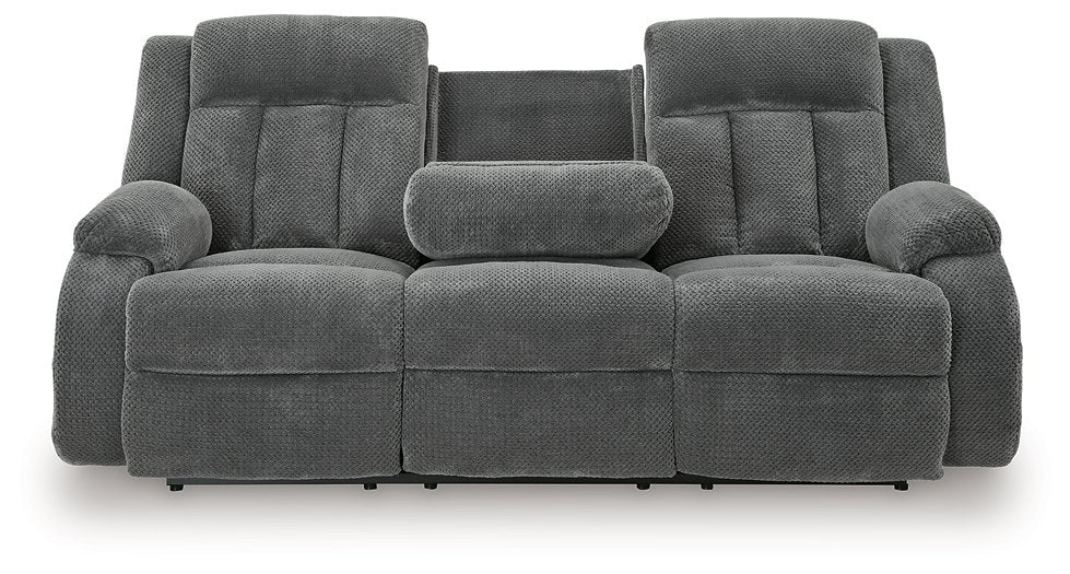 Observation Power Reclining Sofa with Drop Down Table - Furniture House (VA)