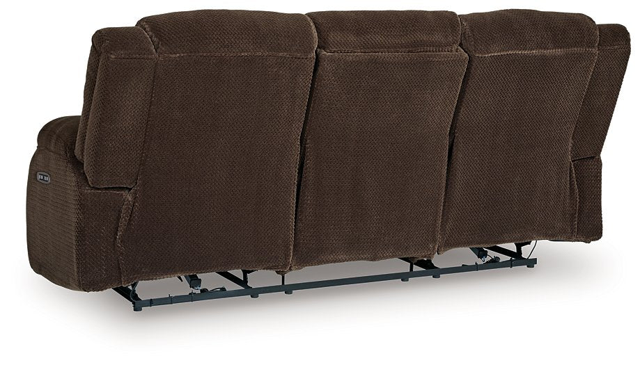 Observation Power Reclining Sofa with Drop Down Table - Furniture House (VA)