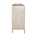 Kinsley 4 Door Accent Cabinet in Washed Taupe & Silver Champagne EST SHIP TIME APPX 4 WEEKS - Furniture House (VA)