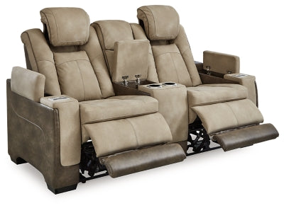 Next-Gen DuraPella Power Reclining Loveseat with Console - Furniture House (VA)